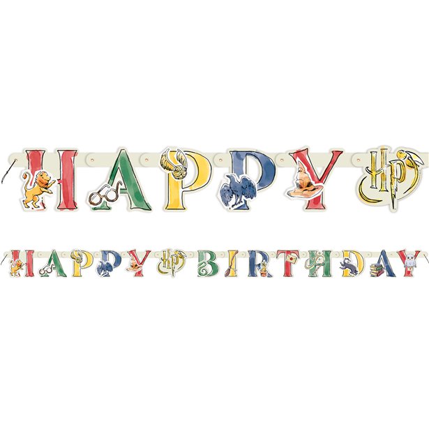 Harry Potter - Girlander Happy Birthday