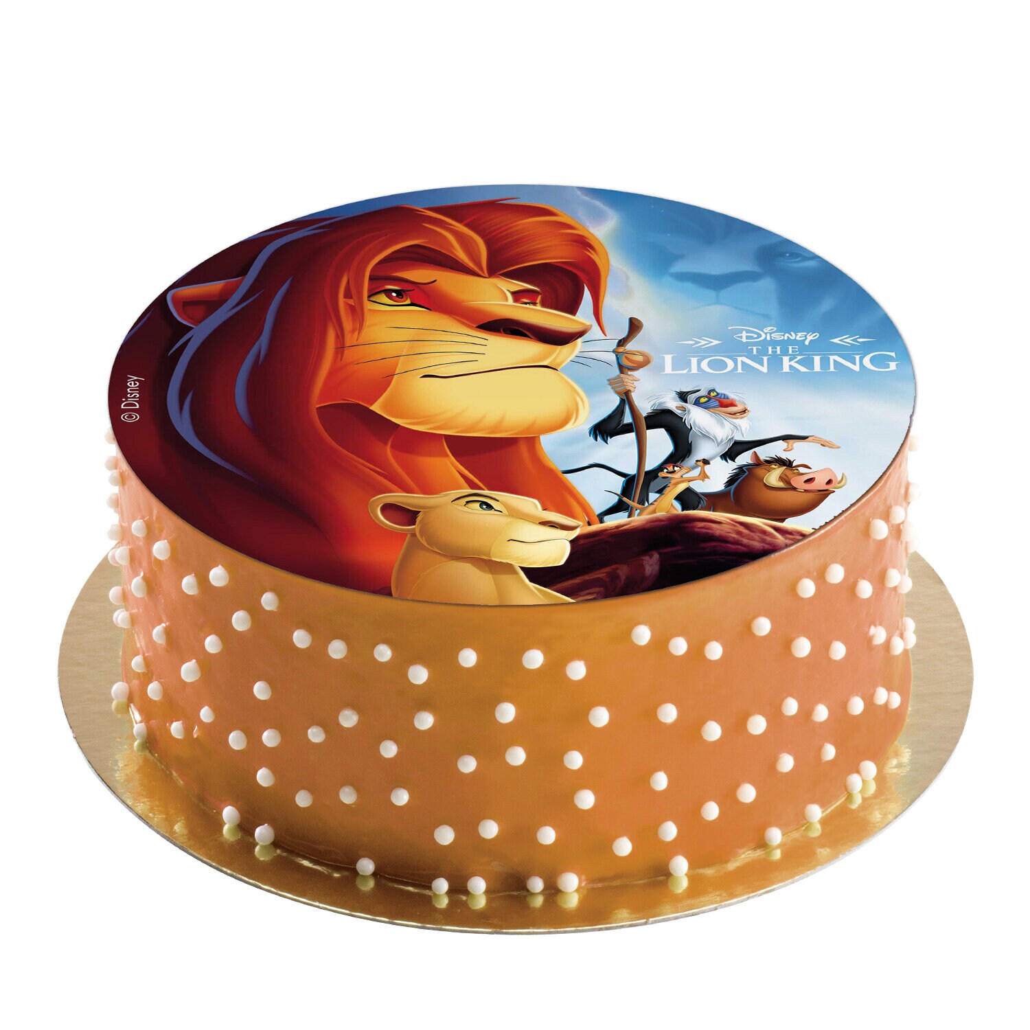 Kakebilde Disney Løvenes Konge - Sukkerpasta 20 cm