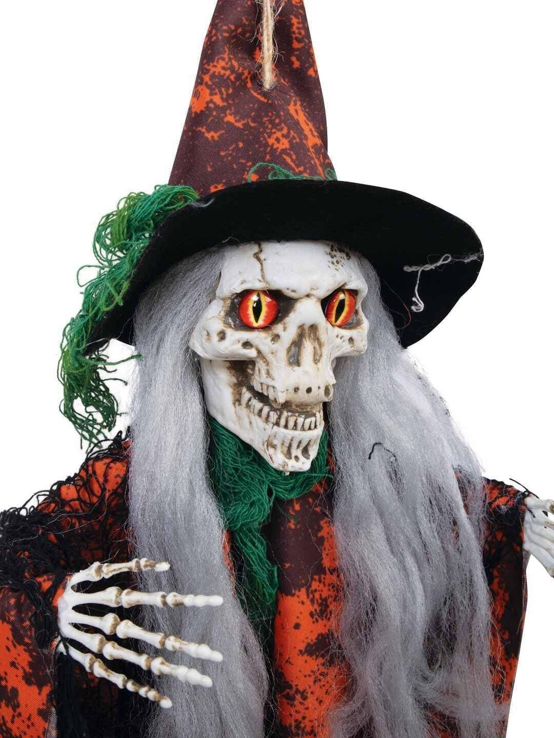 Hengende Halloweenheks 60 cm