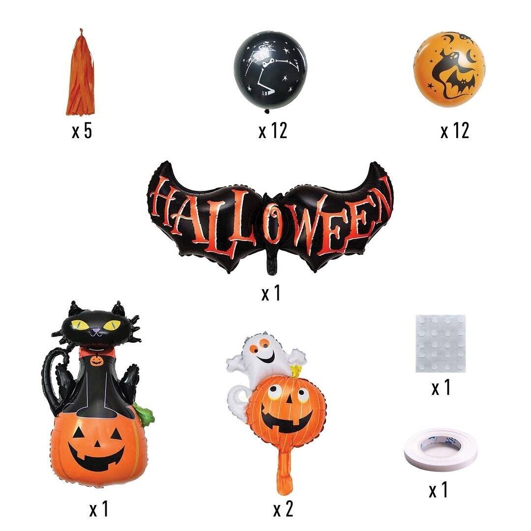 Halloween Dekorasjonssett