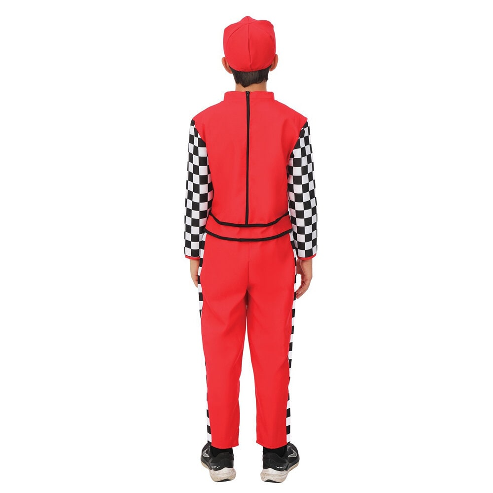 F1 Racerfører Kostyme 5-6 år