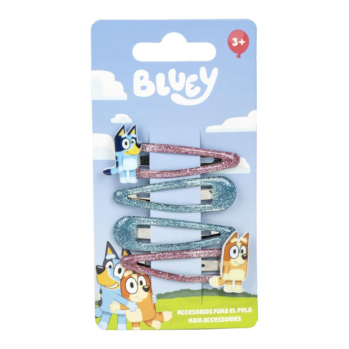 Bluey - Hårspenner 4 stk.
