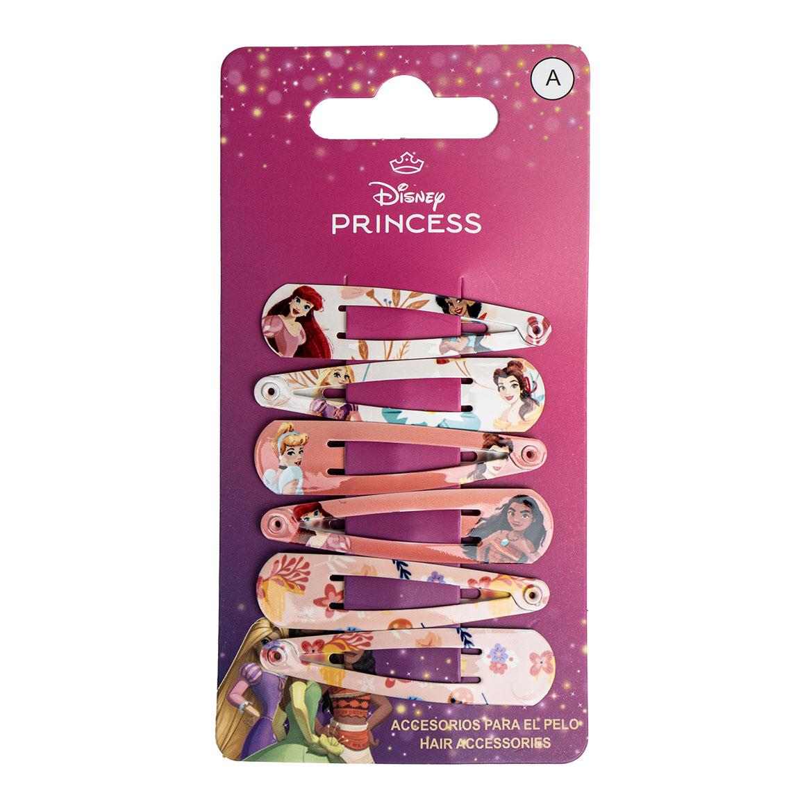 Disney Prinsesser - Hårspenner 6 stk.