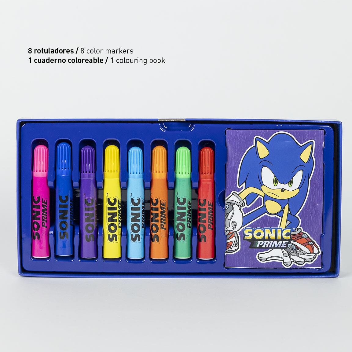 Sonic Prime - Tegne & Malesett