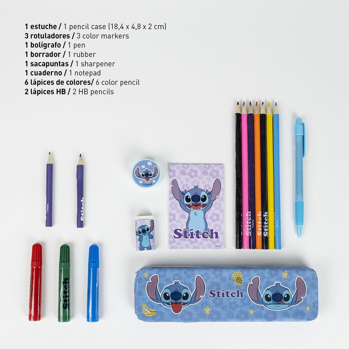 Stitch Tegne- og malesett
