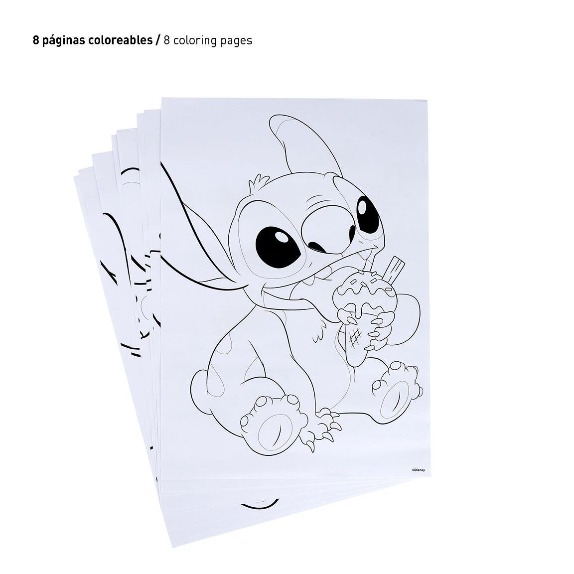 Stitch Tegne- og malesett