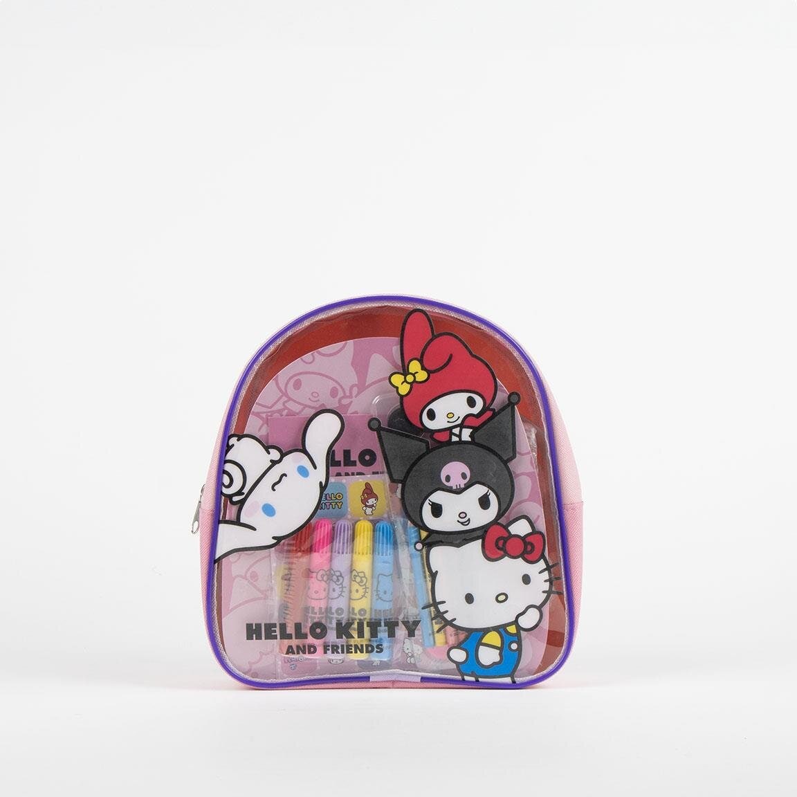 Hello Kitty - Kreativ ryggsekk med 15 deler