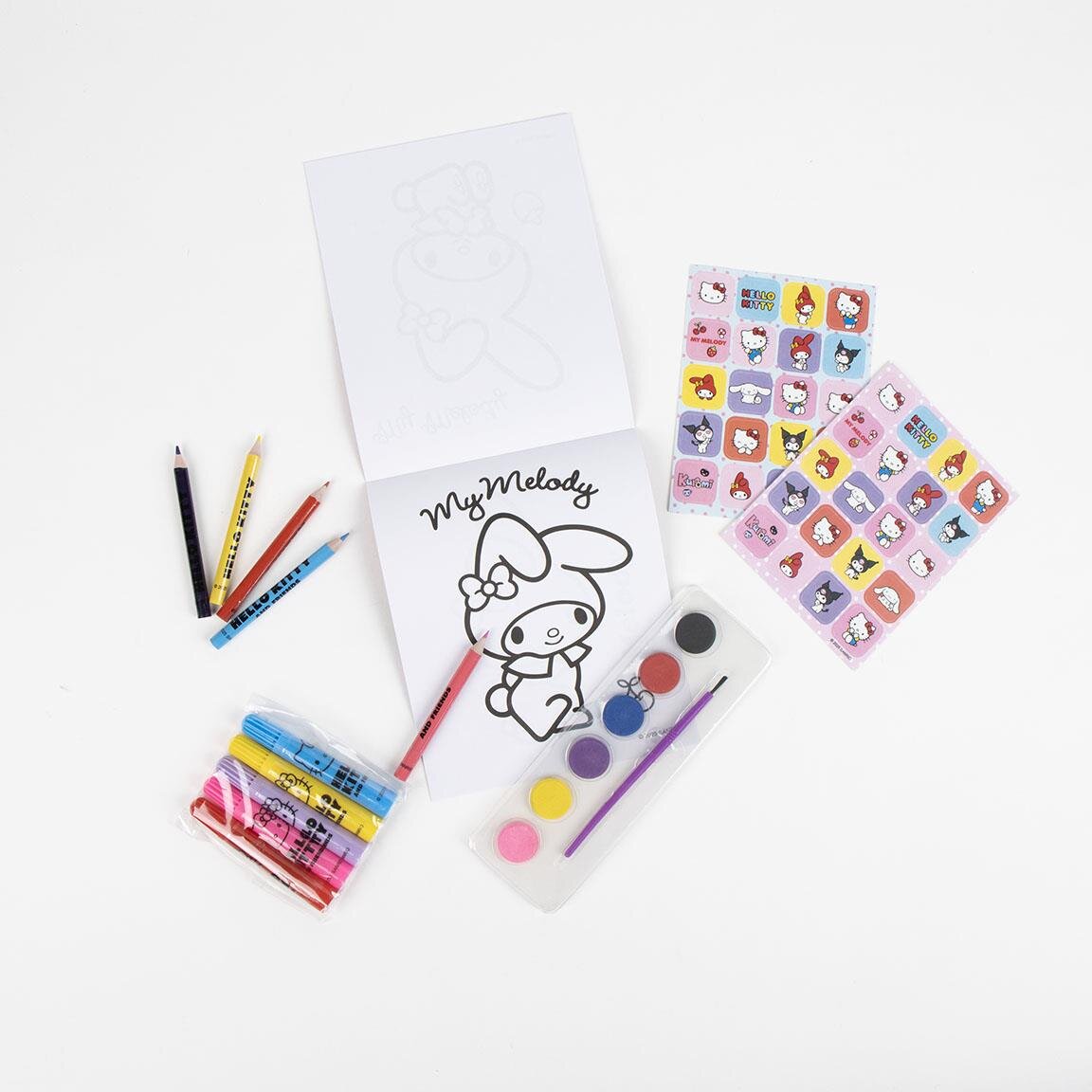 Hello Kitty - Kreativ ryggsekk med 15 deler