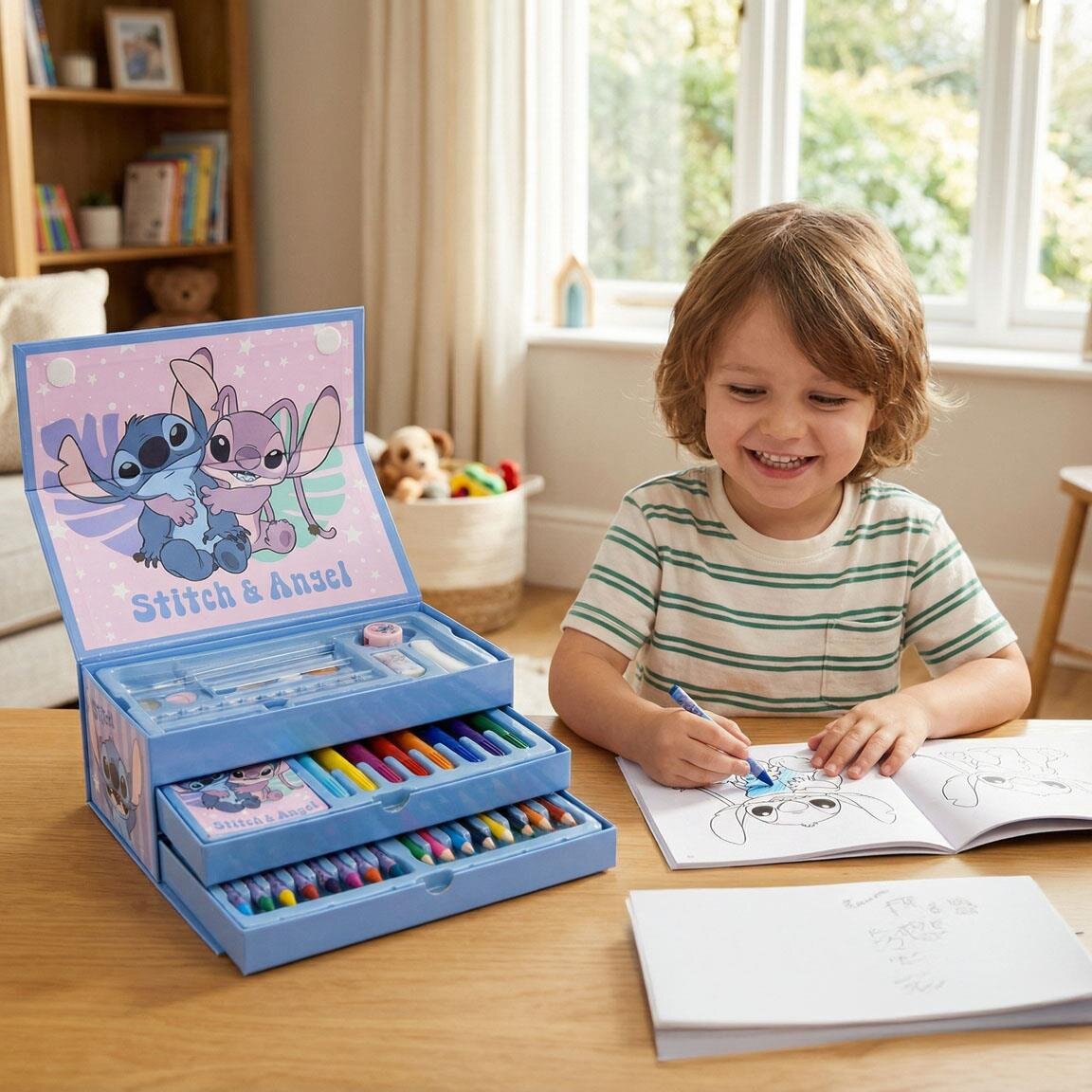 Lilo & Stitch Tegne- og malesett