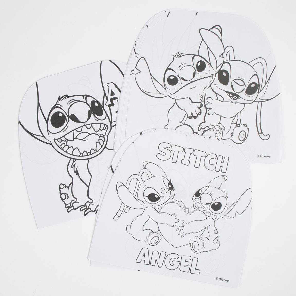 Stitch Malesett med klistremerker