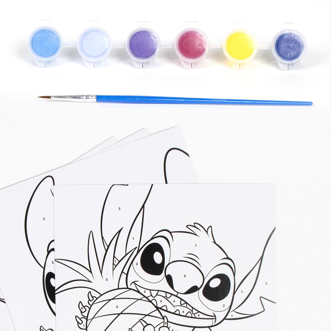 Lilo & Stitch Malingssett Paint by Numbers