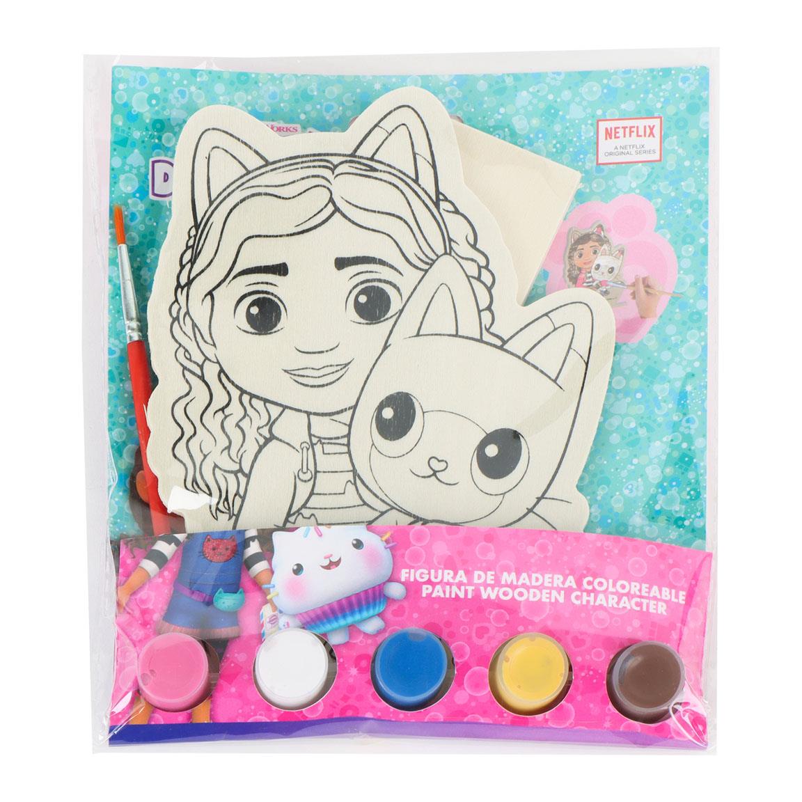 Gabby's Dollhouse - Trefigur å male