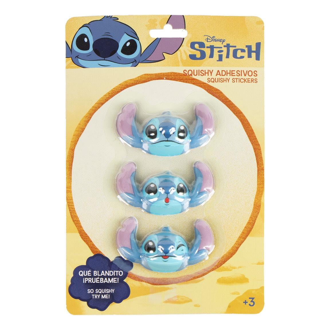 Lilo & Stitch Squishy Klistremerker 3 stk