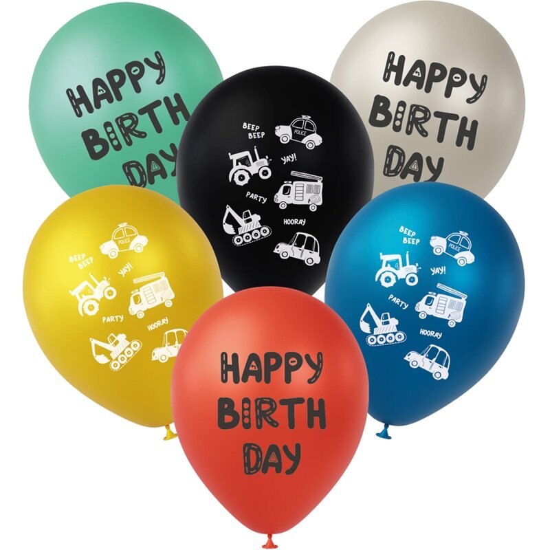 Veiarbeid Ballonger 6 stk.