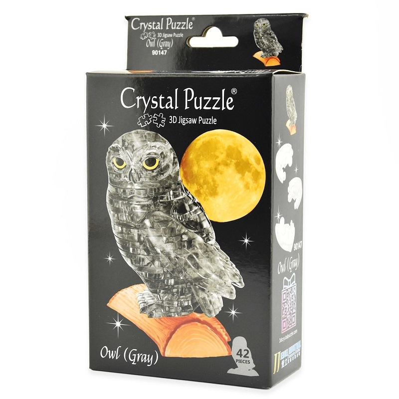 Crystal 3D Puslespill Ugle