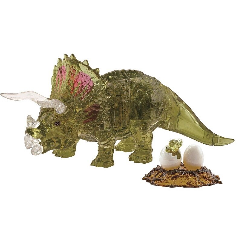 Crystal 3D Puslespill Triceratops