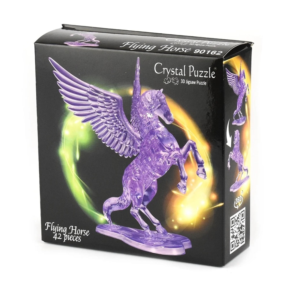 Crystal 3D Puslespill Unicorn