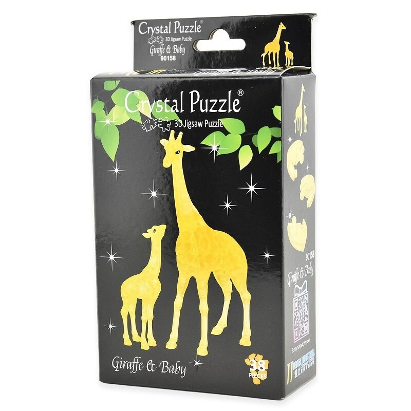 Crystal 3D Puslespill Giraffer