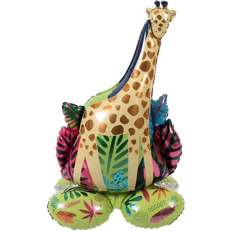 Folieballong Frittstående Giraff 53 x 79 cm