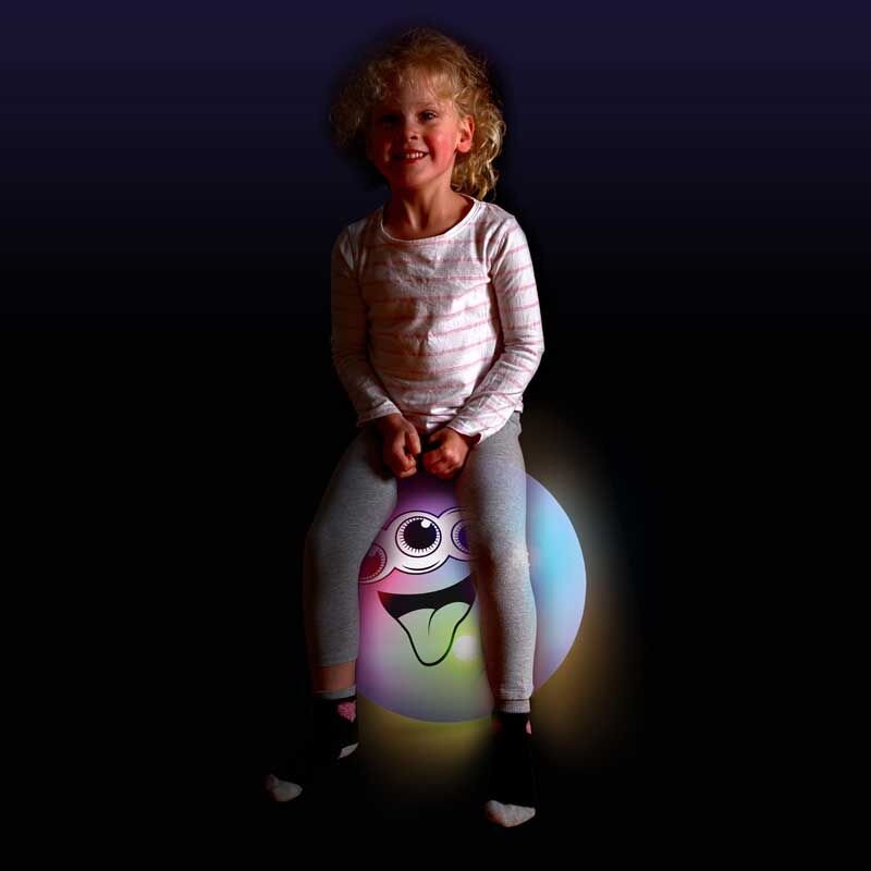 Blinkende Hoppeball 60 cm