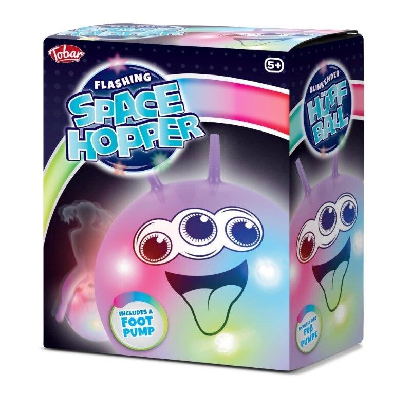 Blinkende Hoppeball 60 cm