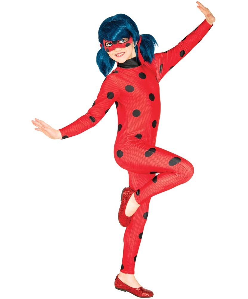 Miraculous Ladybug Kostyme Barn 5-6 år