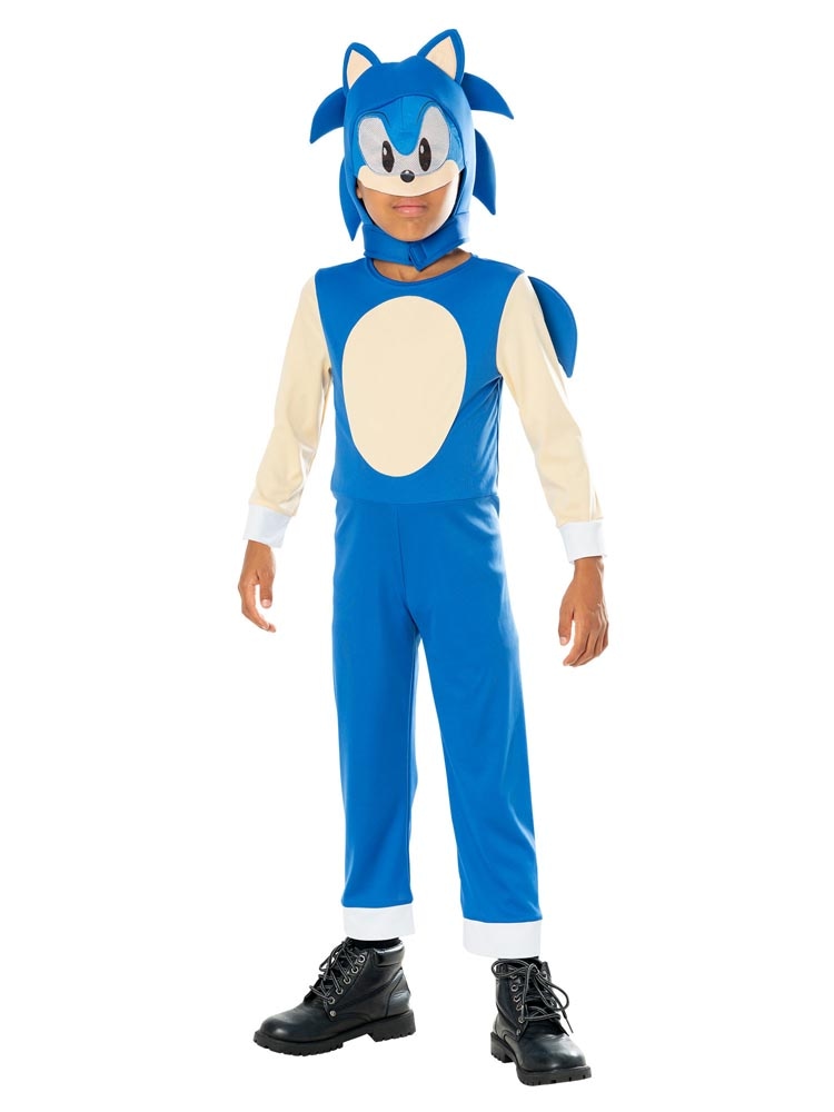 Sonic Kostyme Deluxe 9-10 år