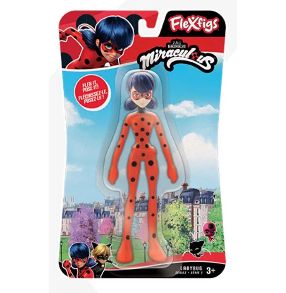 Miraculous Ladybug - Bøybar figur Ladybug