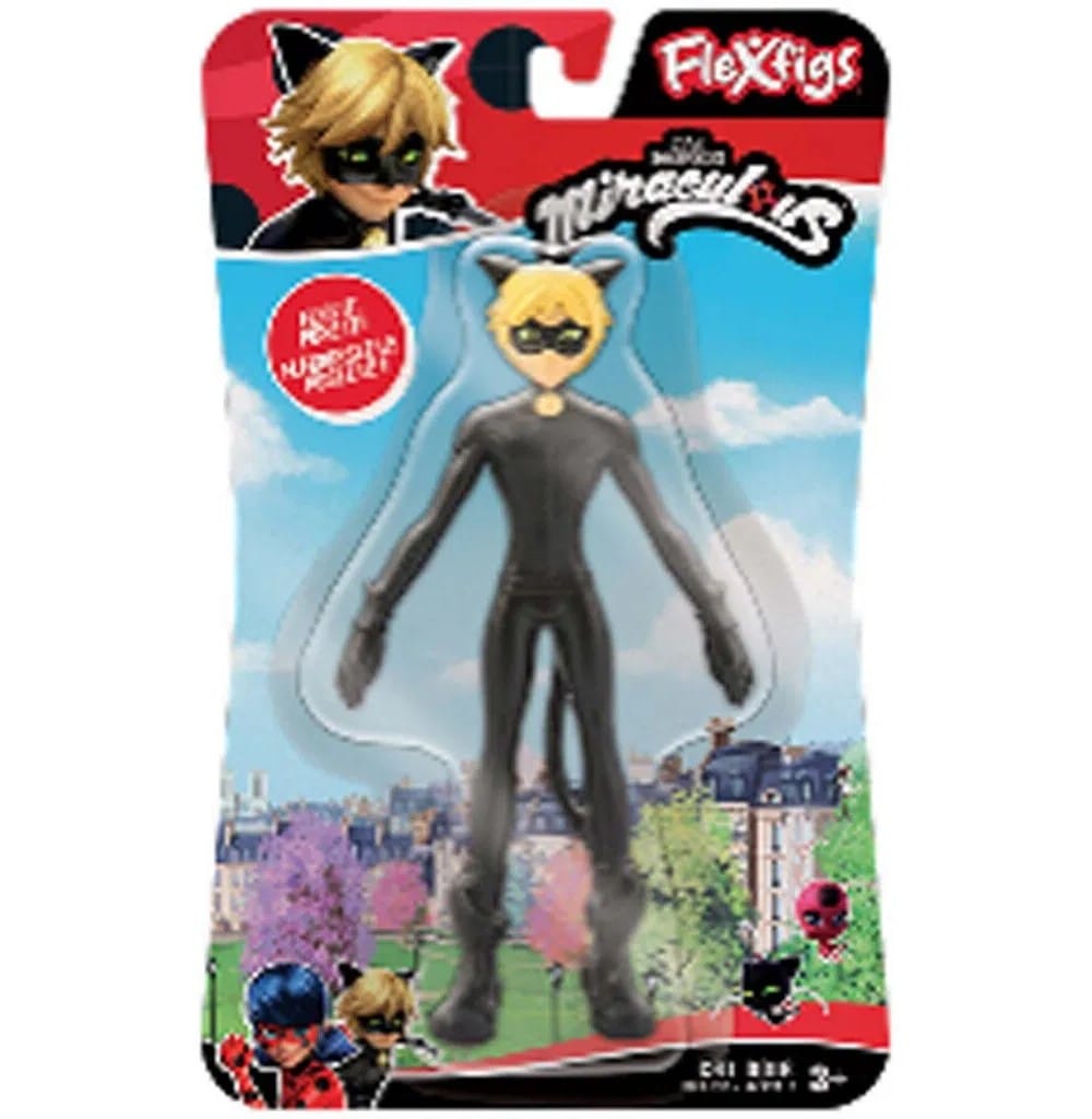 Miraculous Ladybug - Bøybar figur Cat Noir