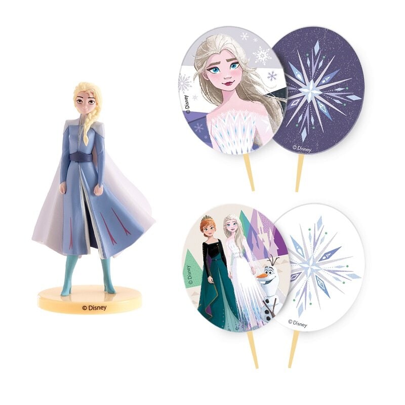 Disney Frost Kakedekorasjonssett Elsa