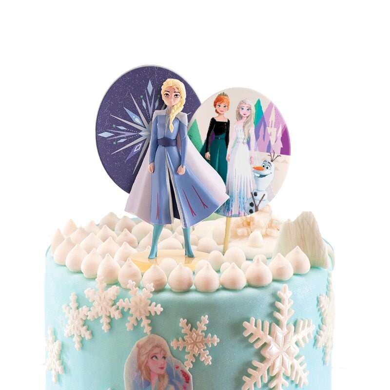 Disney Frost Kakedekorasjonssett Elsa