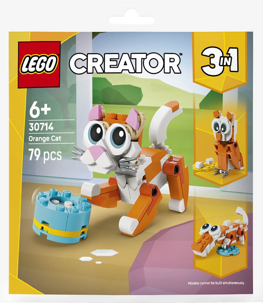 LEGO Creator - Oransje katt 6+