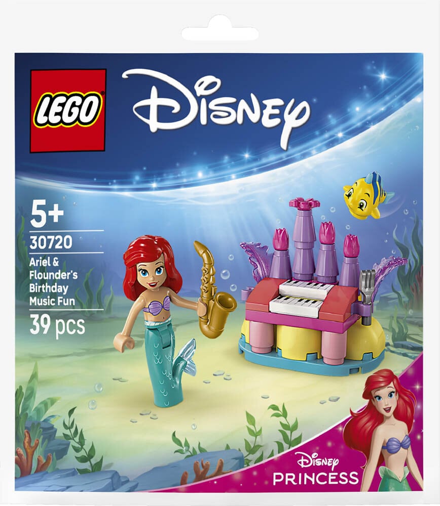 LEGO Disney - Ariels og Fomles musikfest 5+