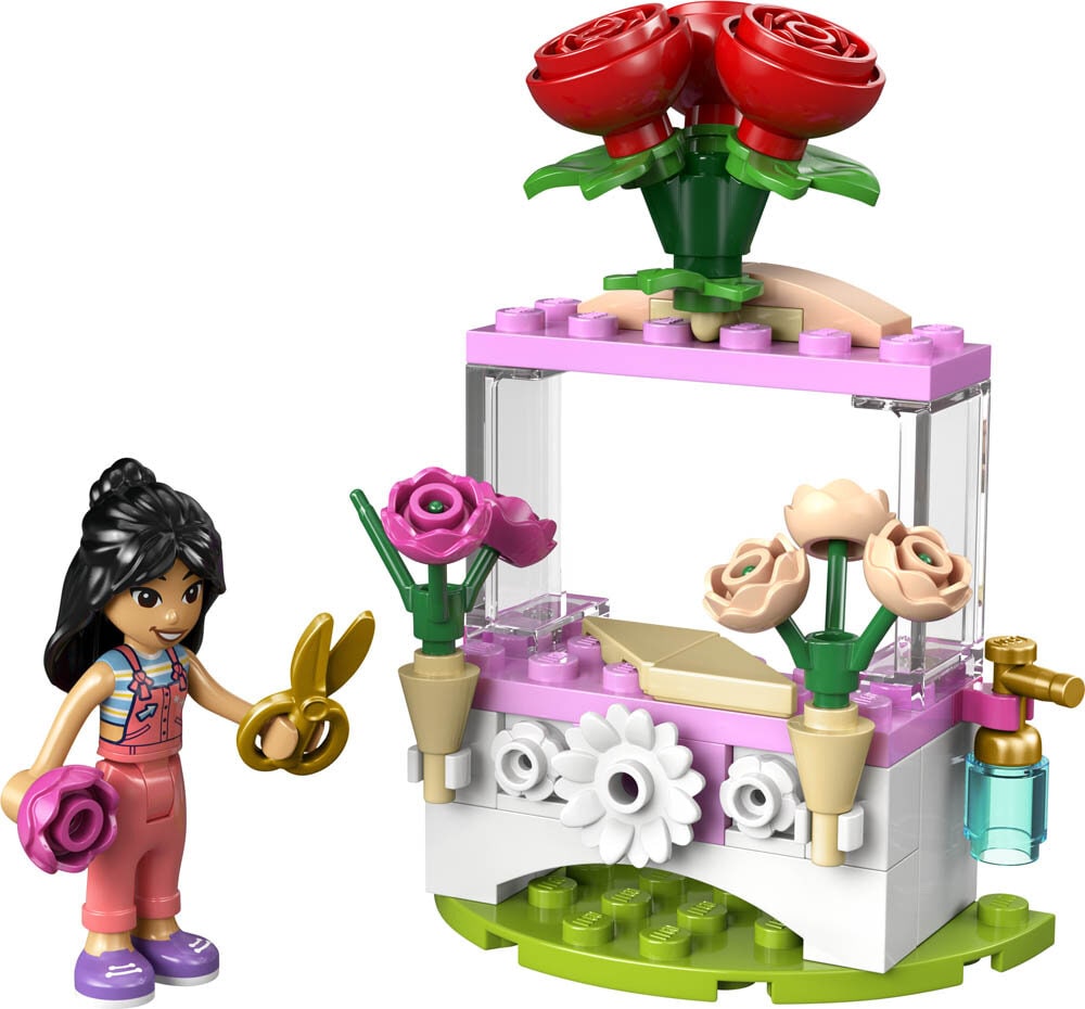 LEGO Friends - Blomsterbod med roser 5+