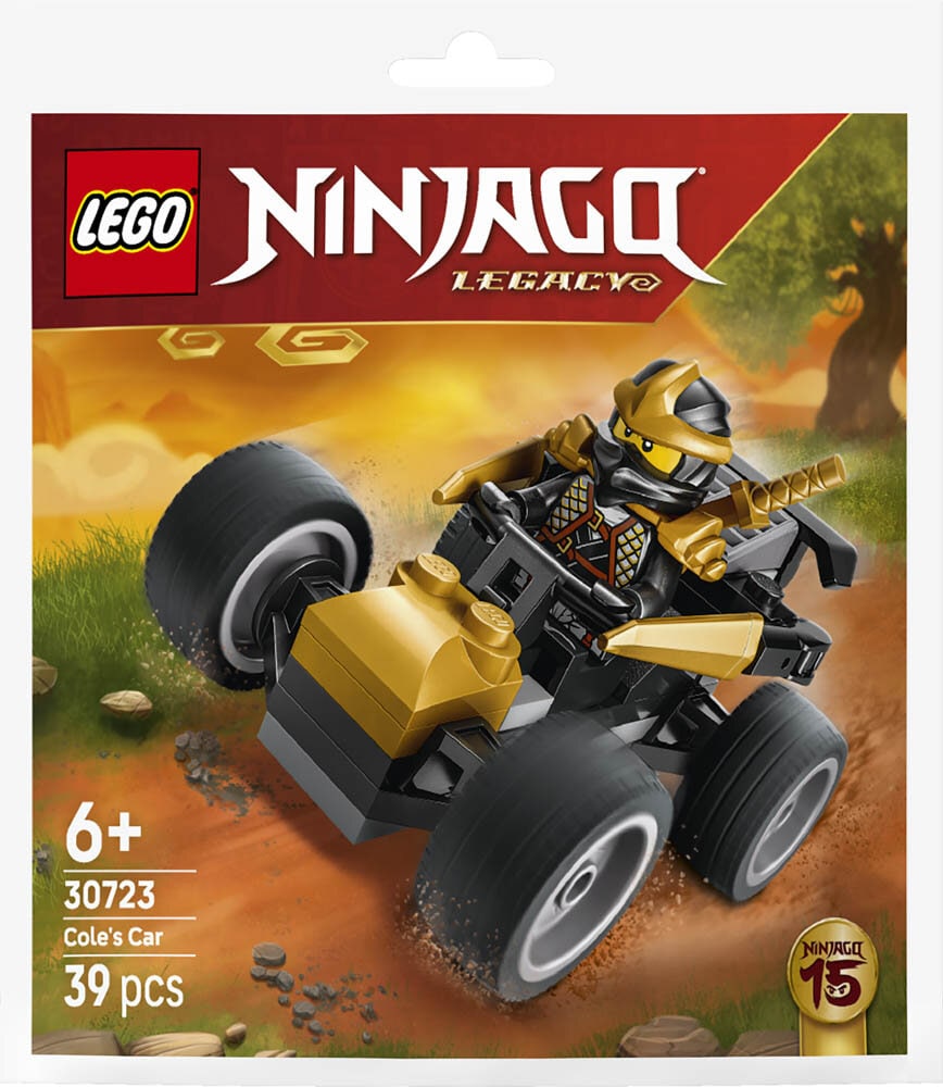LEGO Ninjago - Ninja Coles bil 6+