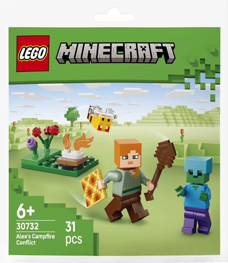 LEGO Minecraft - Alex leirbålkonflikt 6+