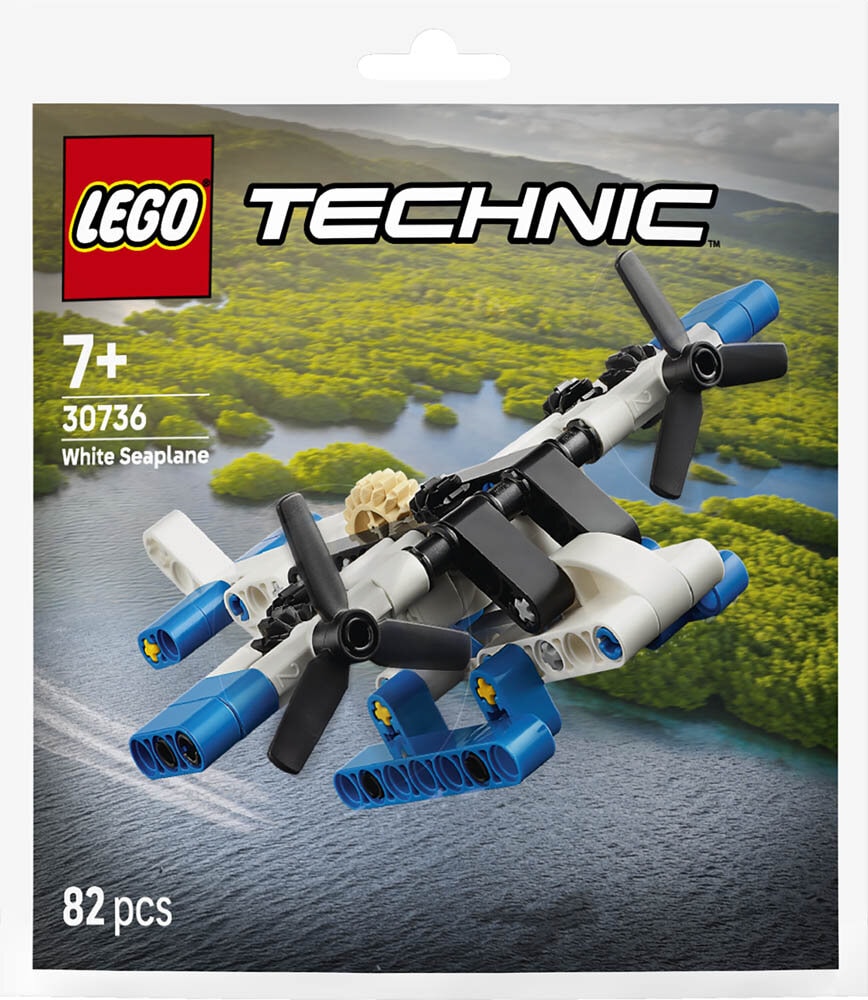 LEGO Technic - Hvitt sjøfly 7+