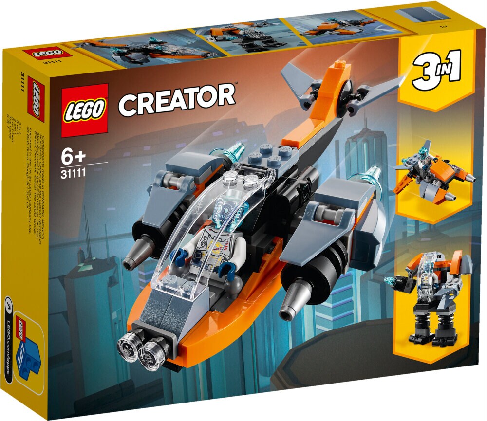 LEGO Creator - Kyberdrone 6+
