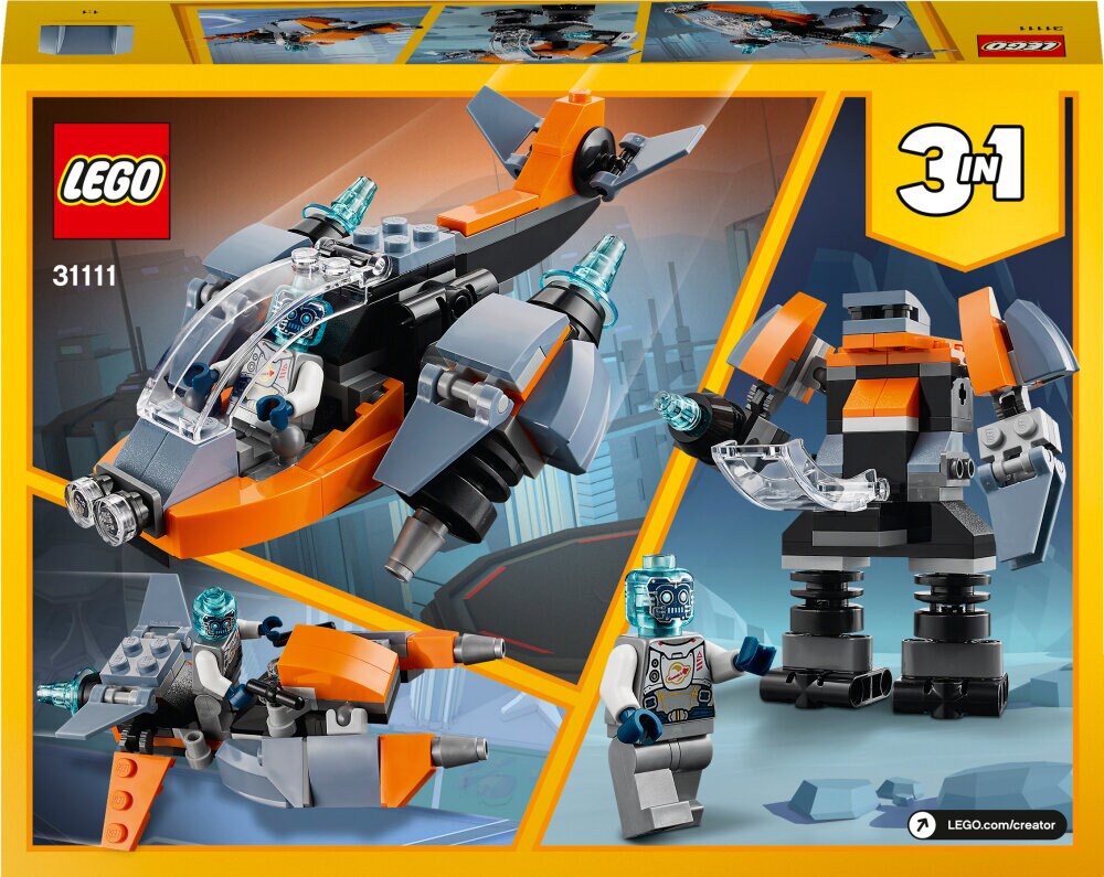 LEGO Creator - Kyberdrone 6+