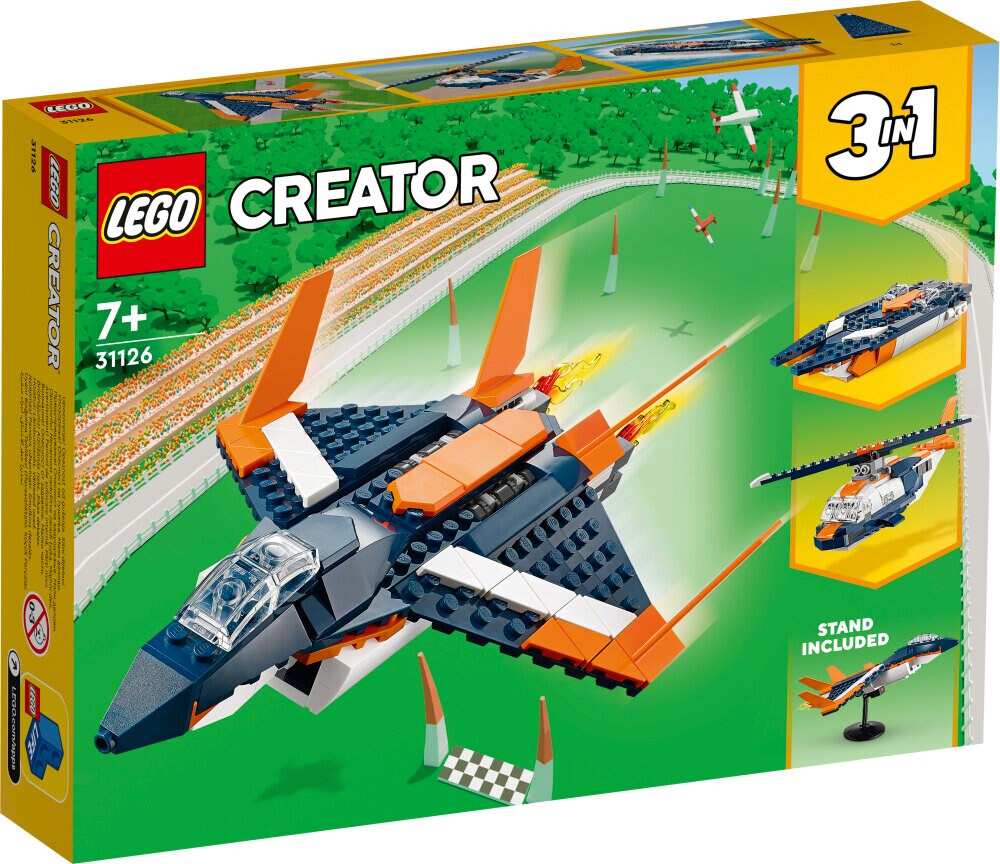 LEGO Creator - Supersonisk jetfly 7+