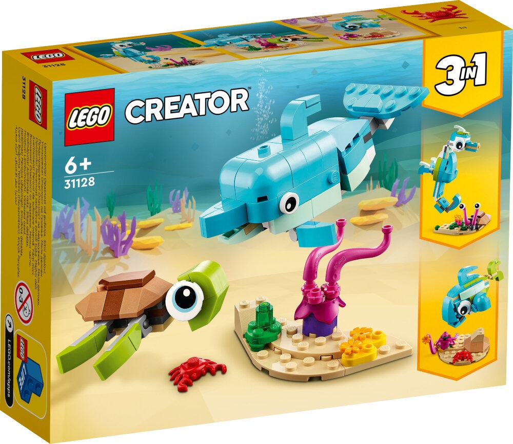 LEGO Creator - Delfin og skilpadde 6+