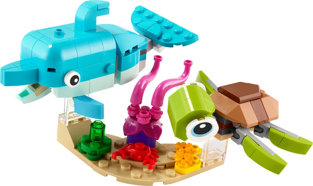 LEGO Creator - Delfin og skilpadde 6+
