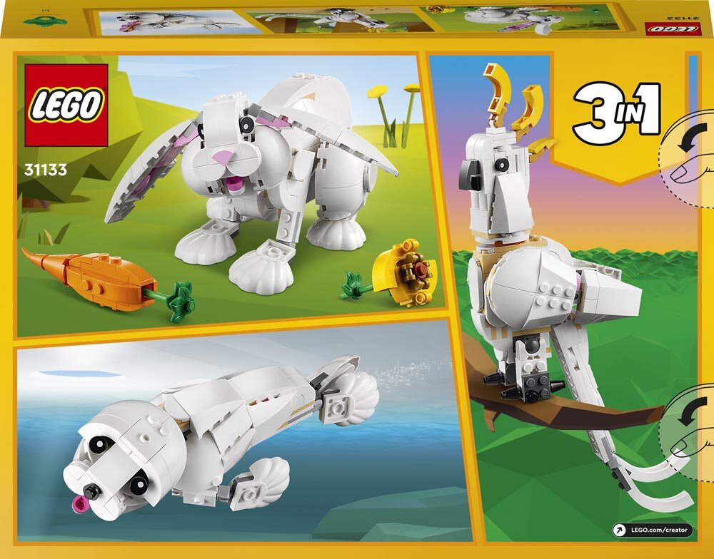LEGO Creator - Hvit kanin 8+