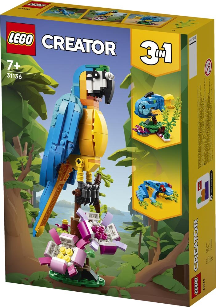 LEGO Creator - Eksotisk papegøye 7+