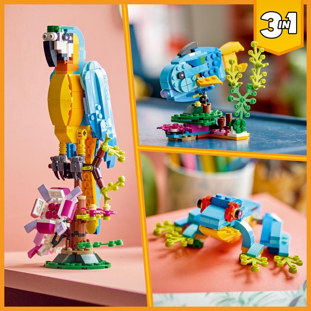 LEGO Creator - Eksotisk papegøye 7+