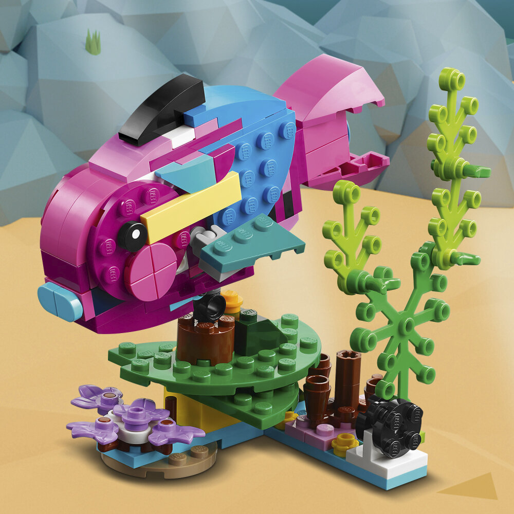 LEGO Creator - Eksotisk, rosa papegøye 7+