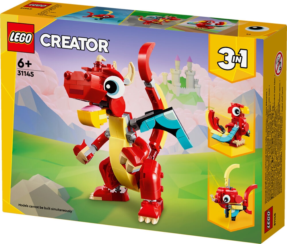 LEGO Creator - Rød drage 6+