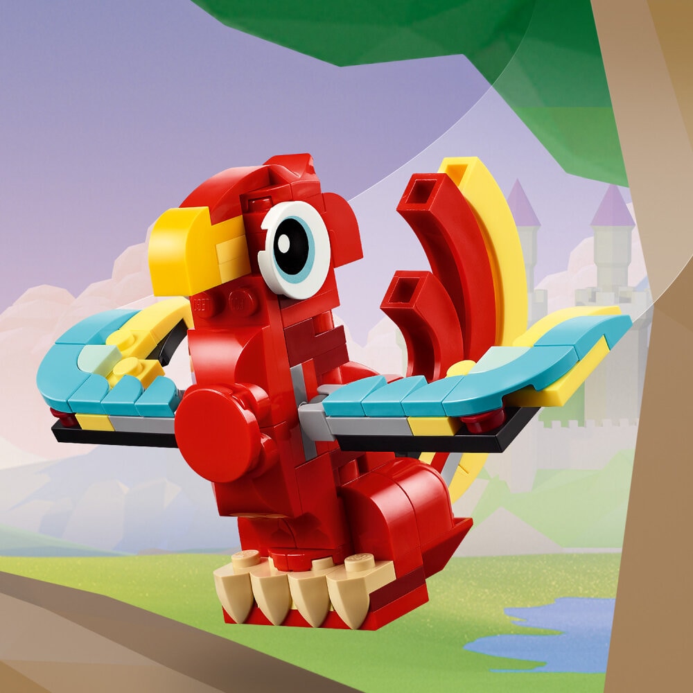 LEGO Creator - Rød drage 6+