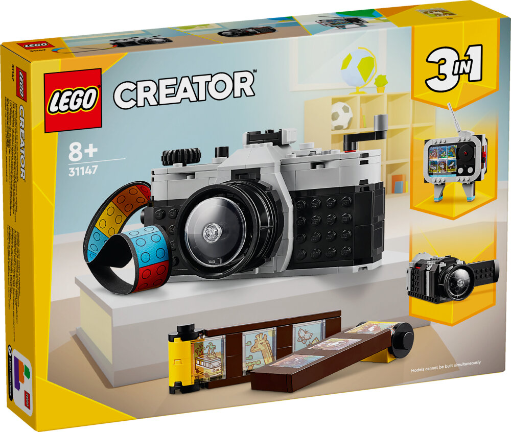 LEGO Creator - Retro-kamera 8+