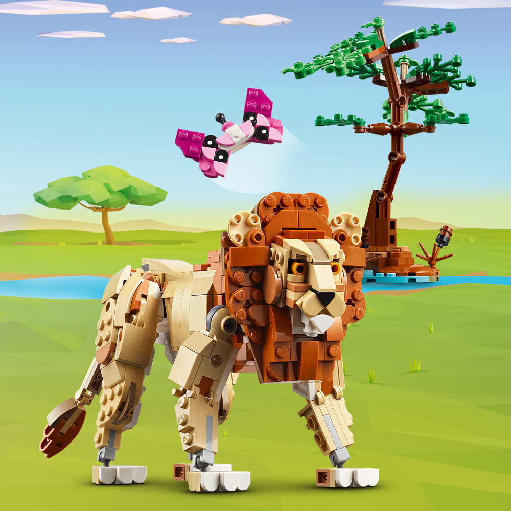LEGO Creator - Ville dyr på safari 9+